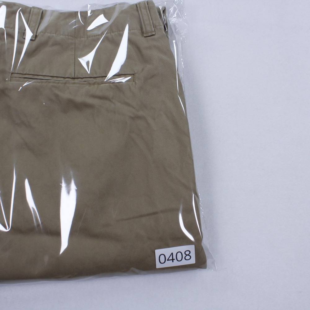 Dries Van Noten Khaki Cotton Wide Leg Pants Button Fly Women's Size 40 US 8 - Picture 8 of 8